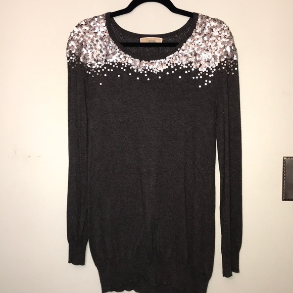 MICHAEL Michael Kors Sequin Sweater - Picture 1 of 3